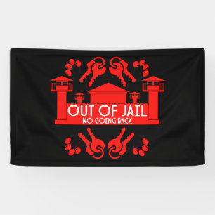 Freisetzungsgeschenk aus dem Gefängnis Banner