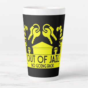 Freisetzungsgeschenk aus dem Gefängnis Milchtasse