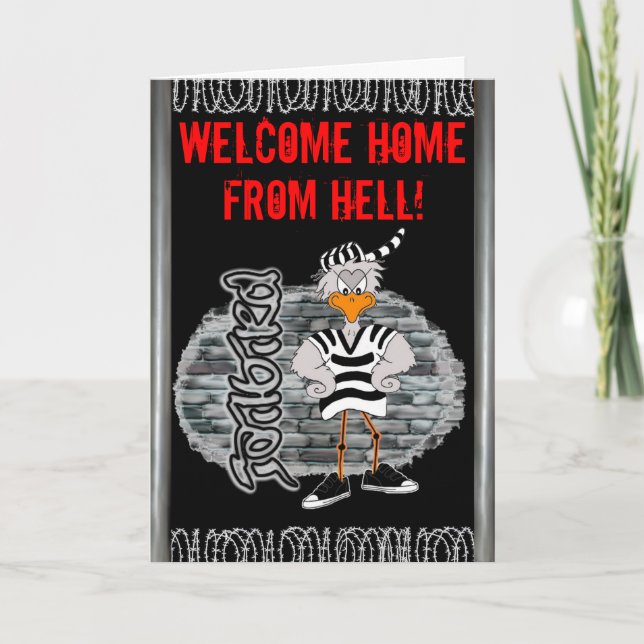 Freisetzungskarte des Gefängnisses Karte (Vorderseite)