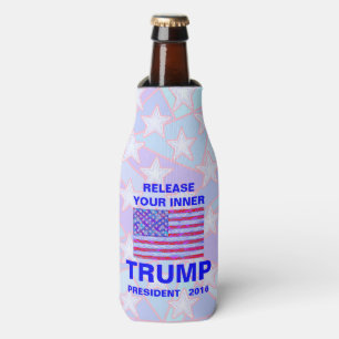 Freisprechen Sie Ihre innere Trump-Flasche lustige Flaschenkühler