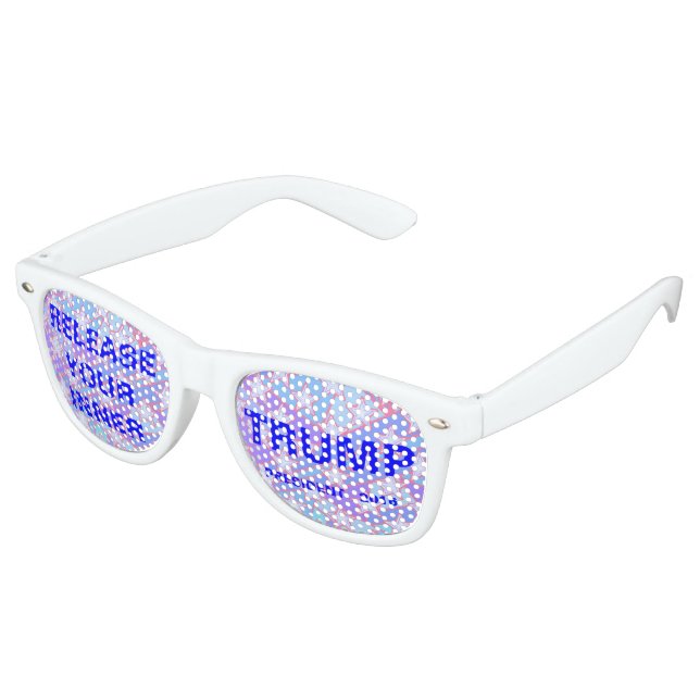 Freisprechen Sie Ihre innere Trump lustige Neuheit Sonnenbrille (Schrägansicht)