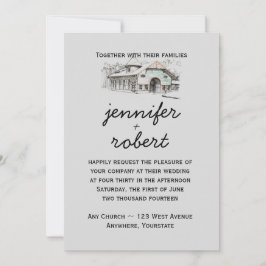 Freistaat für Hochzeiten Einladung