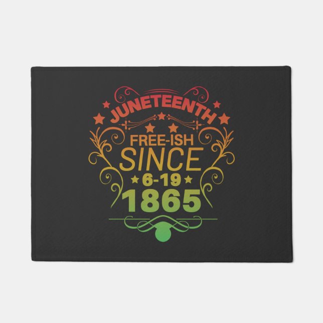 Freistaat seit 1865 Freiheit im 19. Fußmatte (Vorderseite)