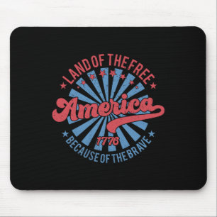 Freistaat wegen des schönen 4. Juli Mousepad