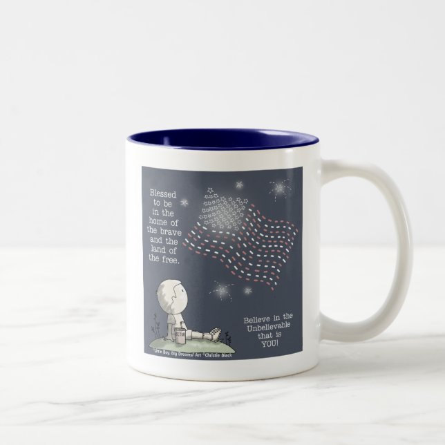 Freistaat Zweifarbige Tasse (Rechts)