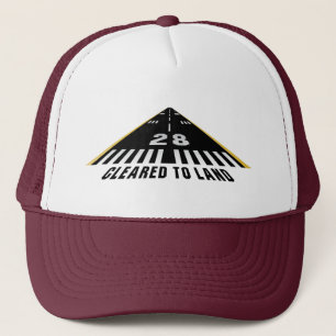 Freistellung von der Landebahn Truckerkappe