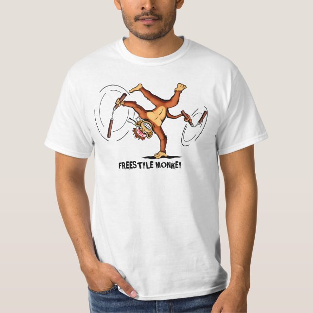 Freistil-Affe T-Shirt (Vorderseite)