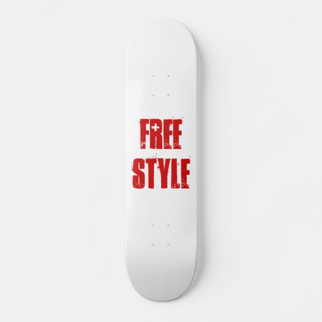 FREISTIL SKATEBOARD (Vorderseite)