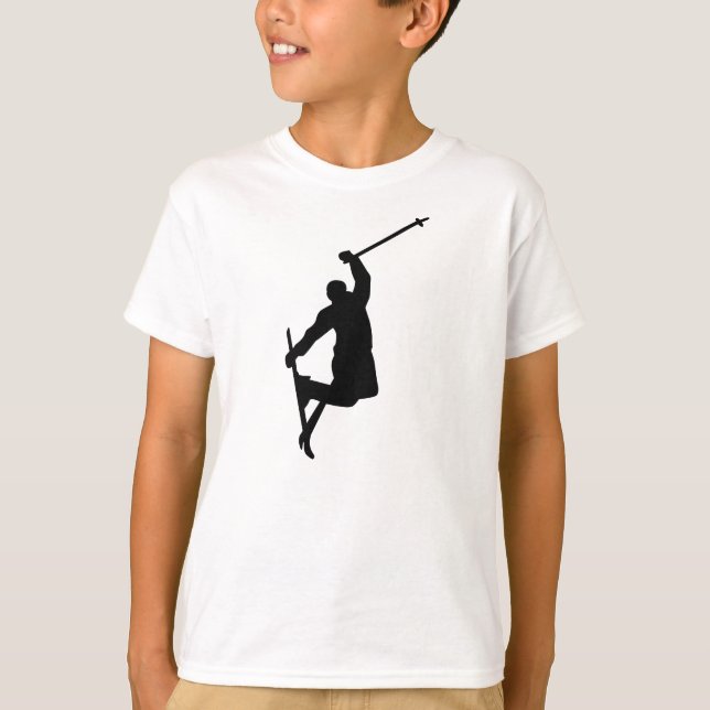 Freistilskisprung T-Shirt (Vorderseite)