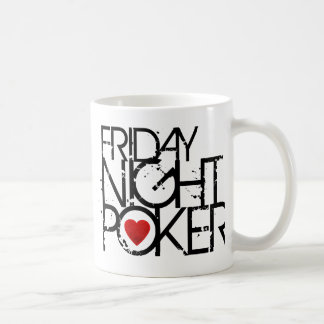 Freitag Abend Poker Kaffeetasse