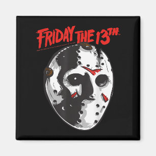 Freitag Das 13. Halloween Design Maske Art Magnet