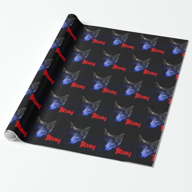 Freitag der 13. geschenkpapier (Ungerollt)
