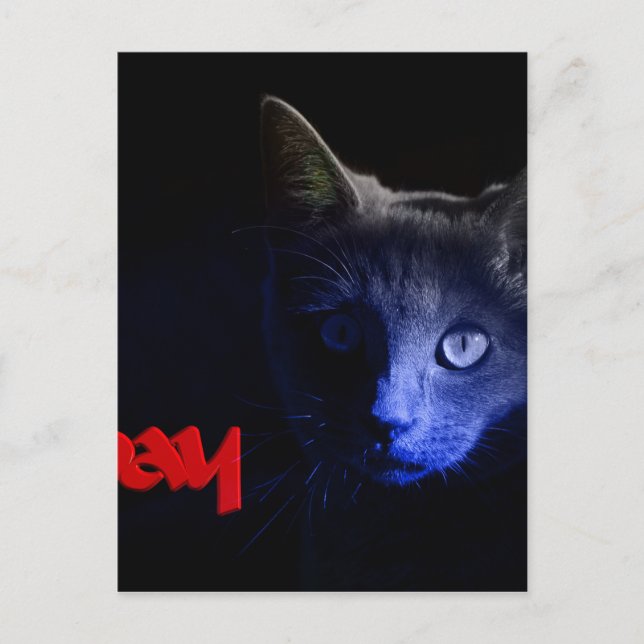 Freitag der 13. postkarte (Vorderseite)