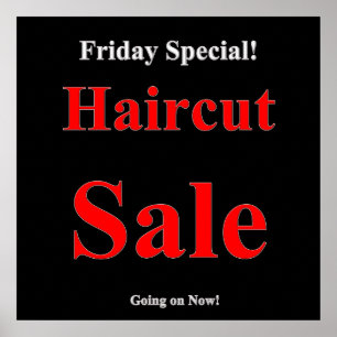 Freitag Special Haircut Poster Matte