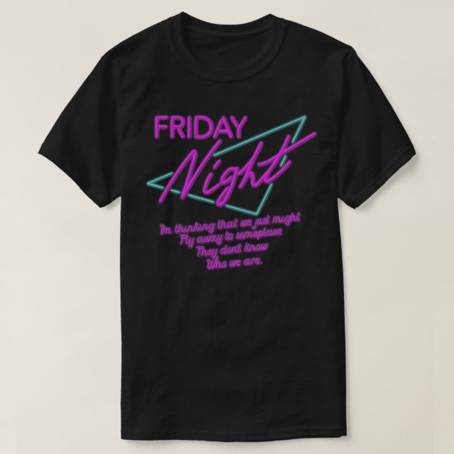 Freitagnacht T-Shirt (Design vorne)