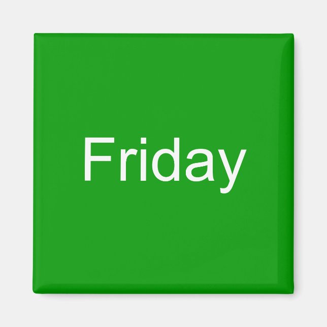 Freitagsmagnet Magnet (Vorne)