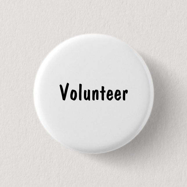 Freiwillige Button (Vorderseite)