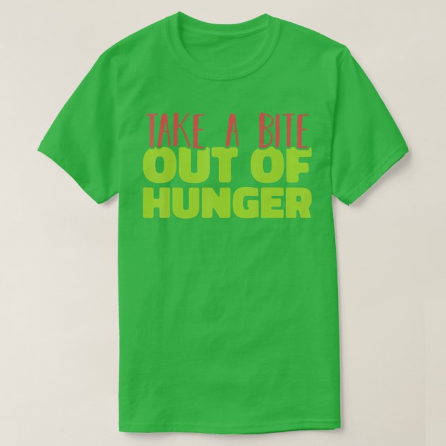 Freiwillige der Lebensmittelbank, die andere Füttr T-Shirt (Design vorne)