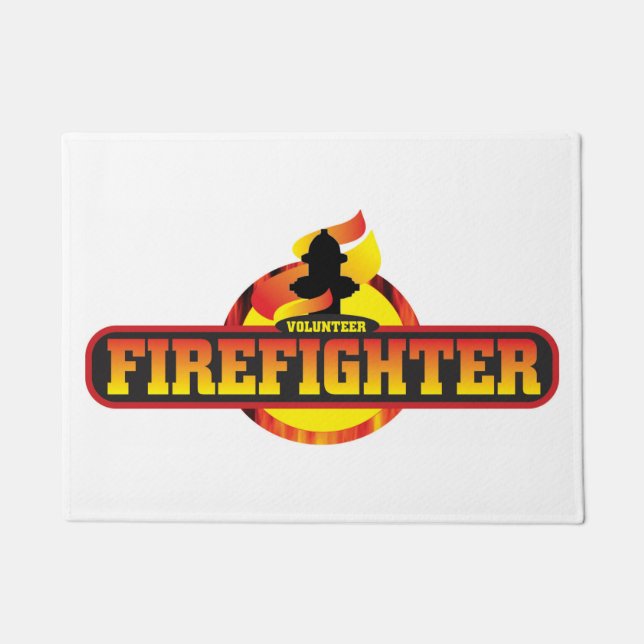 Freiwillige Feuerwehrtür-Matte Fußmatte (Vorderseite)