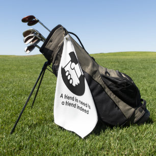 Freiwillige Golfhandtuch