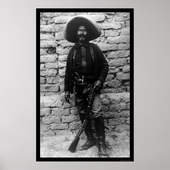 Freiwillige mexikanische Armee 1909 Poster (Vorne)