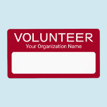 Freiwillige Papiername Aufkleber für die Aufkleber<br><div class="desc">Personalisieren Sie unsere freiwilligen Namensschilder mit Ihrem Organisationsnamen, Veranstaltungsnamen oder anderen benutzerdefinierten Text. Dies sind selbstklebende Namensschilder, die sich hervorragend für die Erstellung temporärer Namensmarken bei Bedarf eignen. Sie können den Namen per Hand schreiben oder auf den leeren Bereich drucken (inkjet-kompatibel und farbig auf Etiketten gedruckt, die mit Avery® 6873-Etiketten...</div>