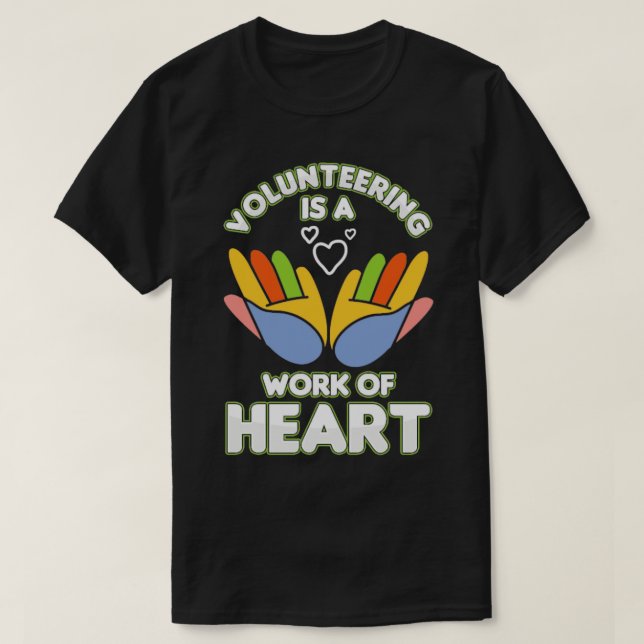Freiwilligentätigkeit ist ein Werk von Herzfreiwil T-Shirt (Design vorne)
