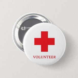 Freiwilliger & Erste Hilfe, Kreuz, Krankenwagen, A Button