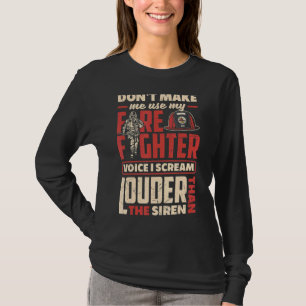 Freiwilliger Feuerwehrmann Feuerwehrmann I Screeni T-Shirt