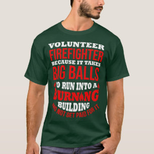 Freiwilliger Feuerwehrmann Funny Firebird-Brandsch T-Shirt