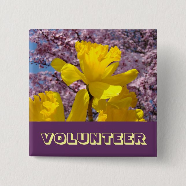 FREIWILLIGER knöpft Button (Vorderseite)
