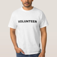 Freiwilliger Text Minimalistischer T - Shirt