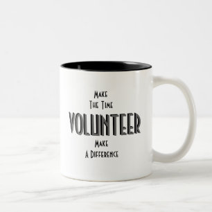 Freiwilliger Zweifarbige Tasse