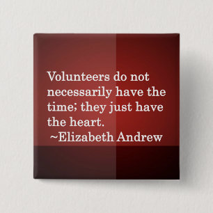 Freiwilliges Herz Button