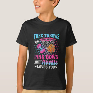 Freiwürfe oder rosa Schleifen Deine Tante liebt di T-Shirt
