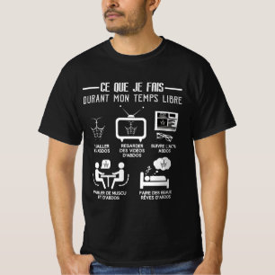 Freizeit Abdos Muskulation T-Shirt