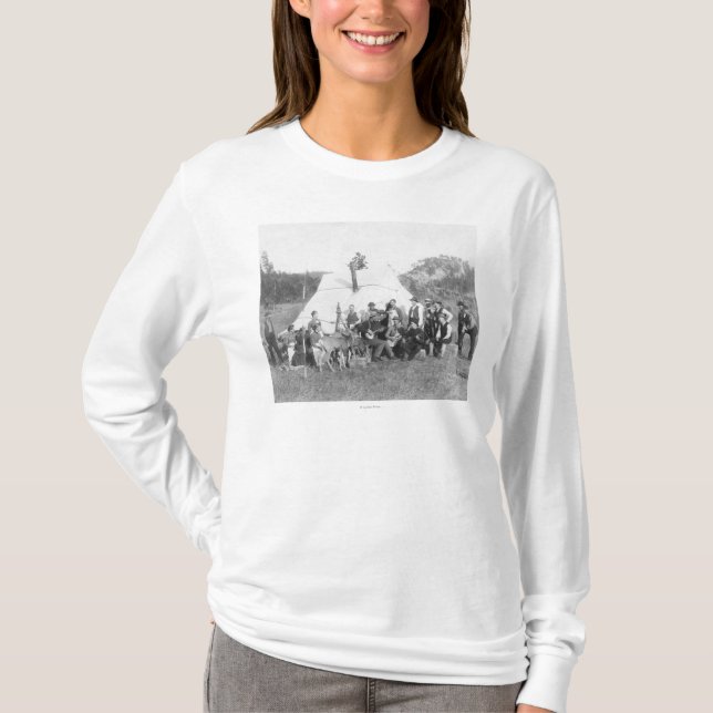Freizeit im Lager für Ingenieur-Korps T-Shirt (Vorderseite)