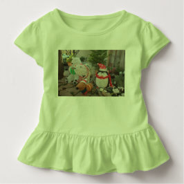 Freizeitspielzeug-Pinguin, Eisbär und Rentiere Baby T-shirt