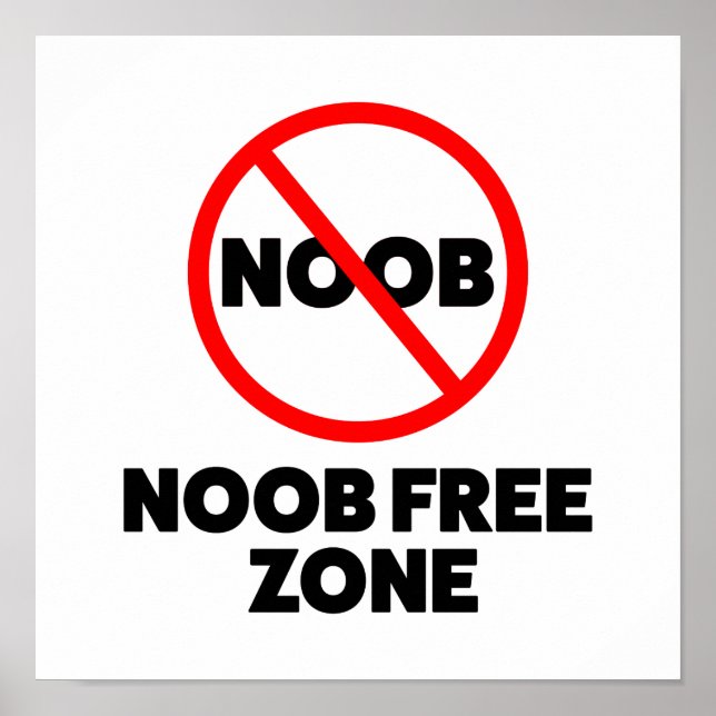 Freizone Noob Poster (Vorne)