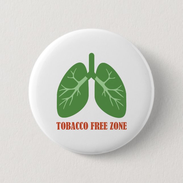 Freizone Tabak Button (Vorderseite)