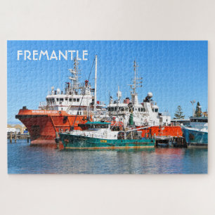 Fremantle: Liefer- und Fischerboot, Australien