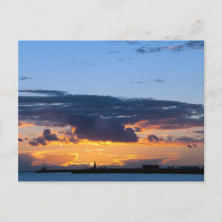Fremantle Sunset Postcard Postkarte