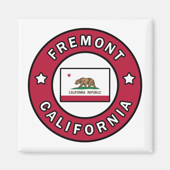 Fremont California Magnet (Vorne)
