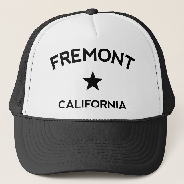 Fremont California Trucker Casquette (Devant)