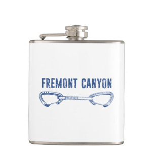 Fremont Canyon Wyoming Klettern Quickdraw Flachmann