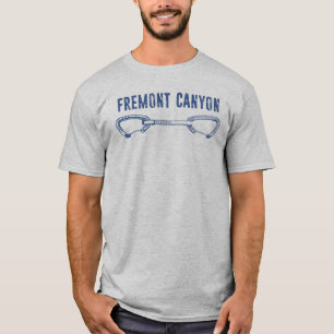 Fremont Canyon Wyoming Rock Climbing Quickziehung T-Shirt