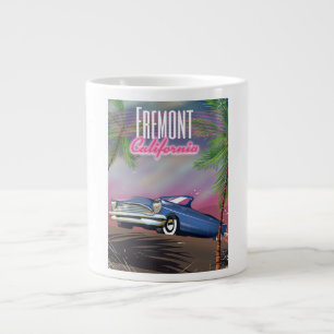Fremont Kalifornien Reiseplakat Jumbo-Tasse