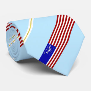 Fremont (Kalifornien) Stadtflagge Neck Tie Krawatte