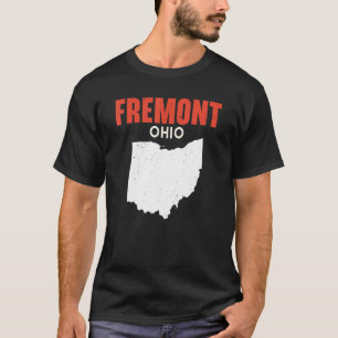 Fremont Ohio USA Bundesstaat Amerika Reisen Ohioan T-Shirt
