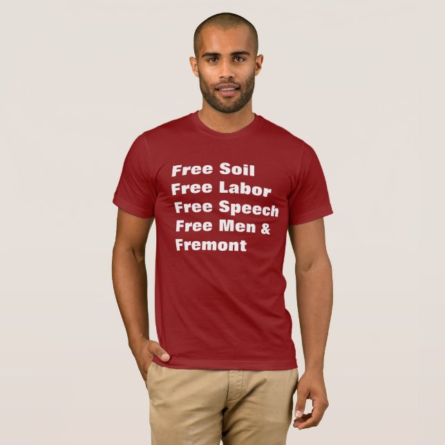 Fremont-Slogan T-Shirt (Vorne ganz)